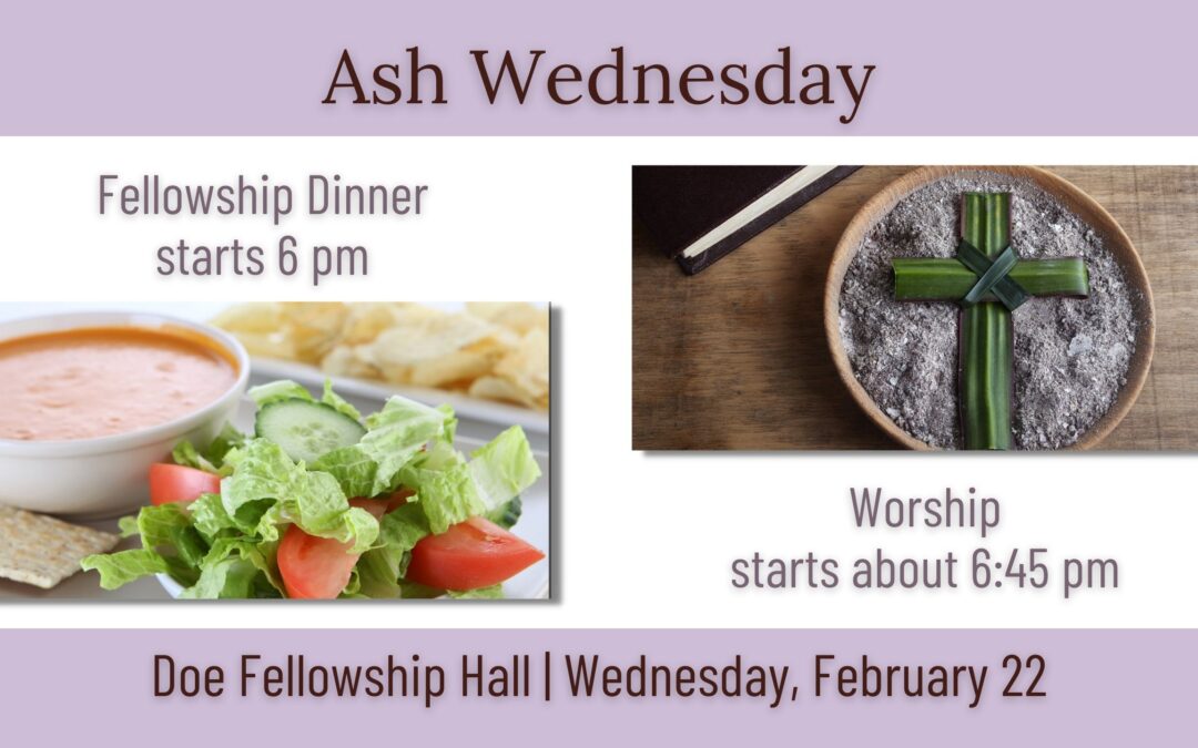 Ash Wednesday | Feb 22