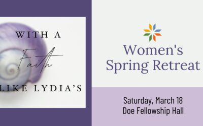 Spring Women’s Retreat | March 18